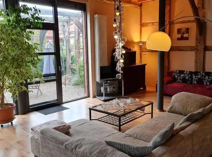 Castellchen, Historische Scheune Und Garten Apartment
